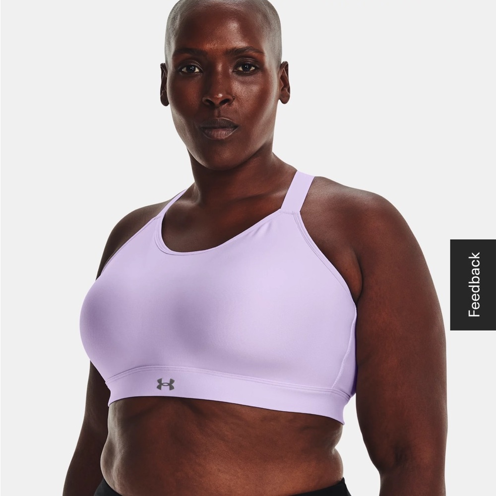 Under Armour Lavender High-Support Sports Bra